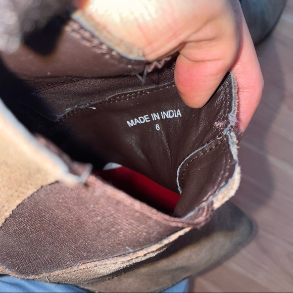 ASOS Pointed Chelsea Boots in Brown Suede size 7 - Picture 9 of 11